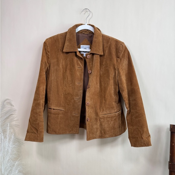 Vintage Brown Suede Jacket - Picture 1 of 5